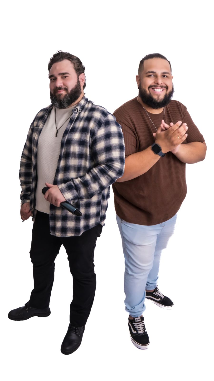 Bruno e David estilo casual